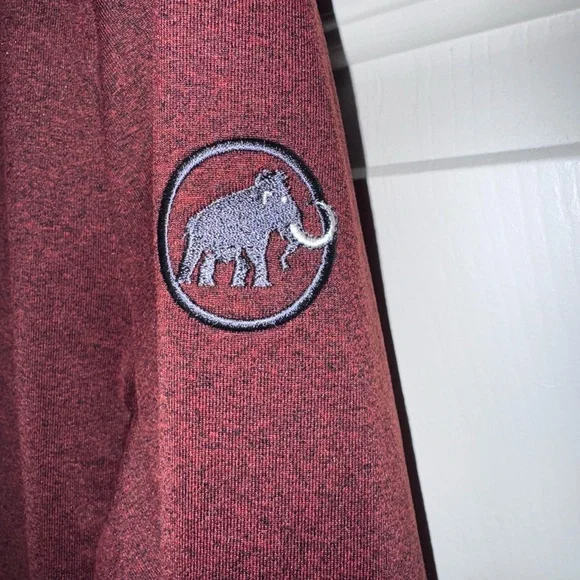 Mammut brick red baselayer - Picture 4 of 7